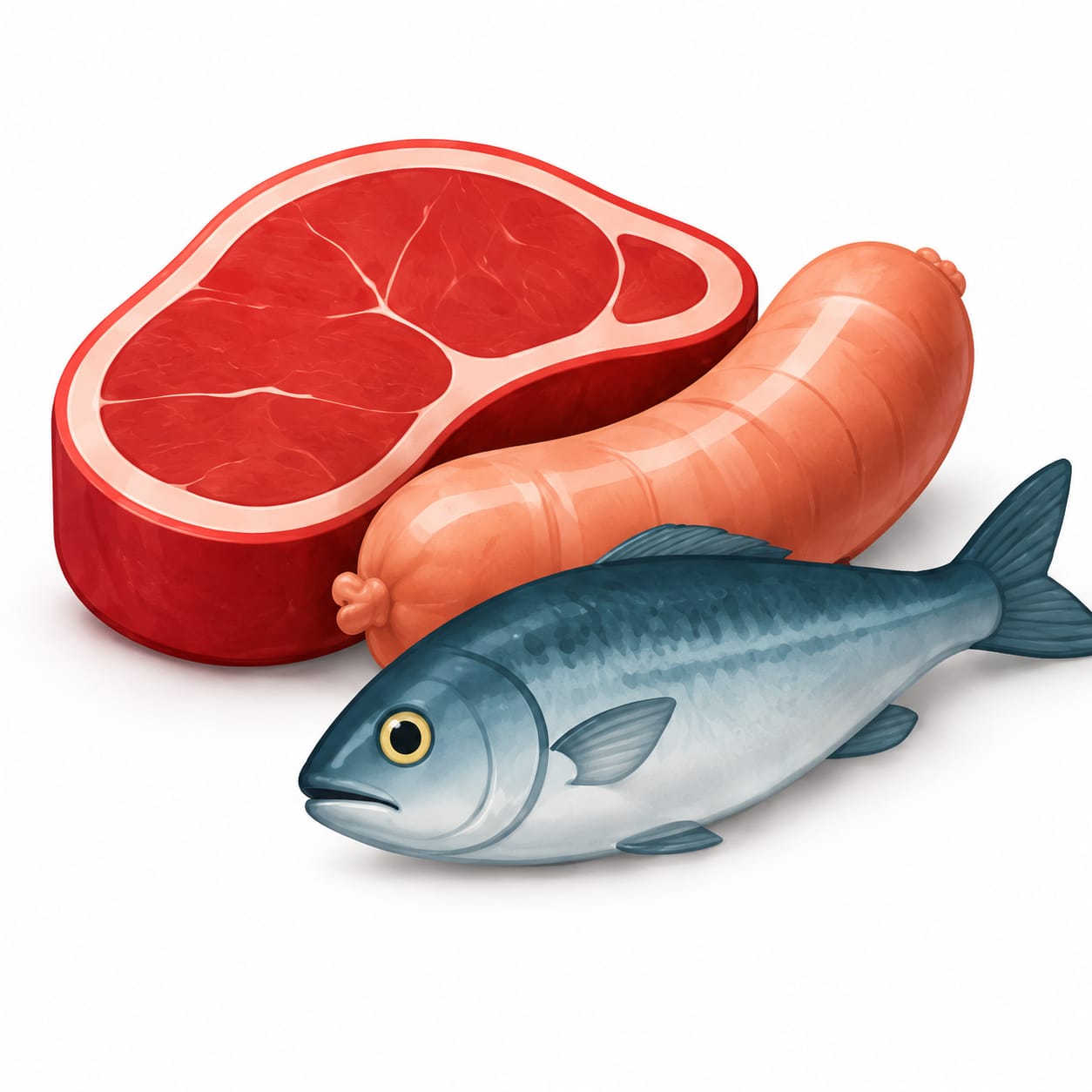 Fleisch, Wurst & Fisch